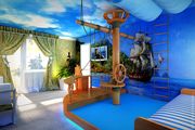Ремонт детской комнаты в Морском стиле. Компания Бабич